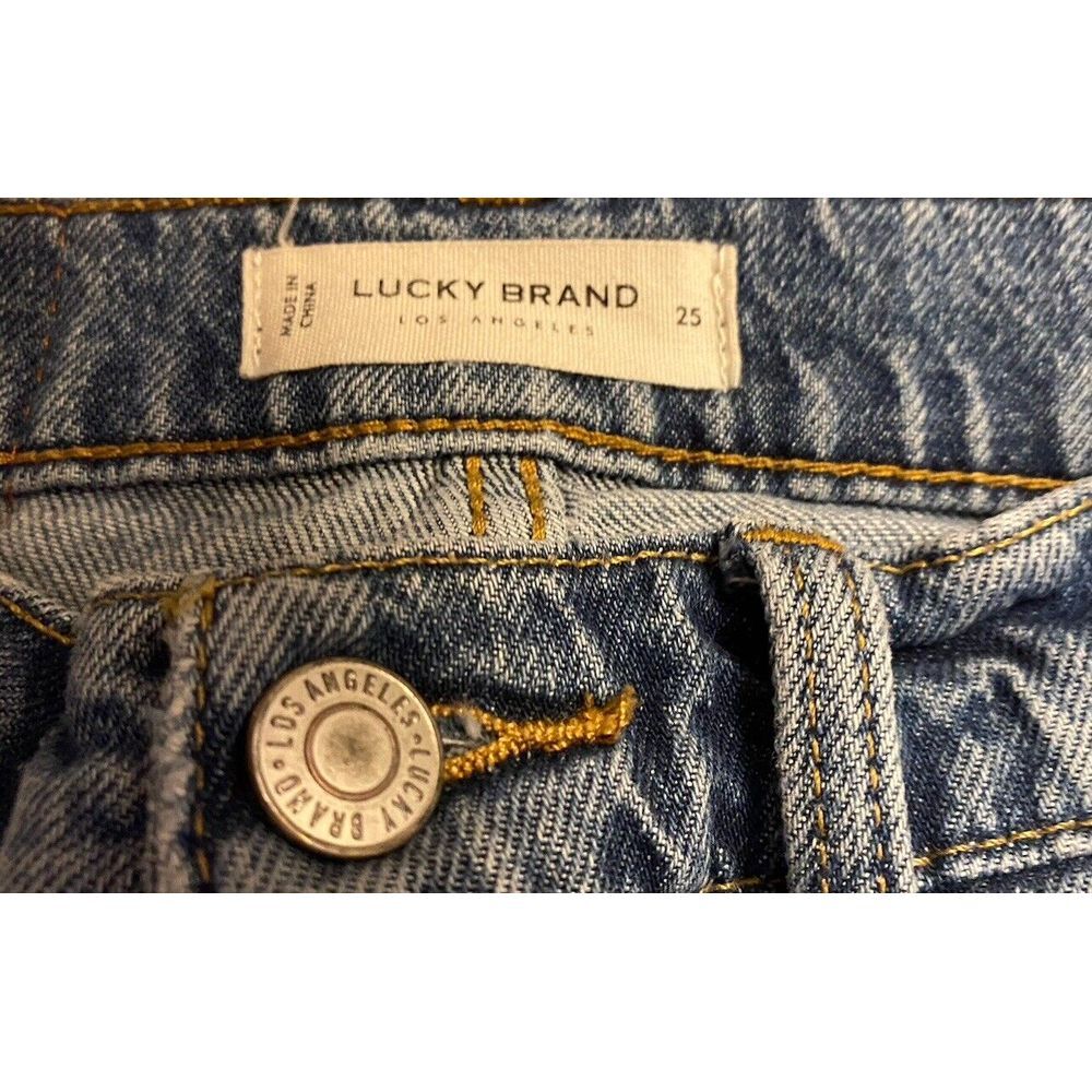 Lucky Brand Jeans Women's 0/25 Skinny High Rise‎ Stretch Medium Wash